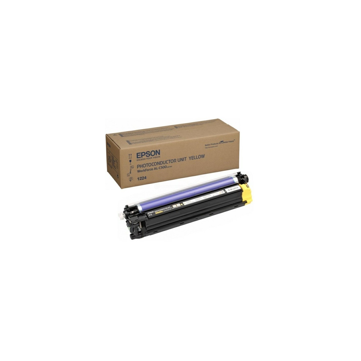 Tambour jaune Epson pour WorkForce AL-C500dn, Toner Express : achat en ligne de Tambour jaune Epson pour WorkForce AL-C500dn pou