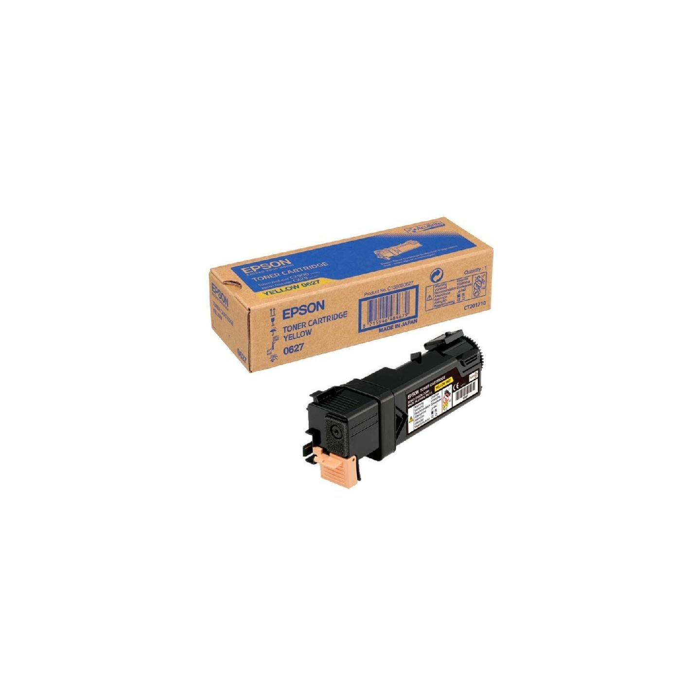 Toner jaune Epson pour Aculaser CX29NF / C2900dn / ..., Toner Express : achat en ligne de Toner jaune Epson pour Aculaser CX29NF
