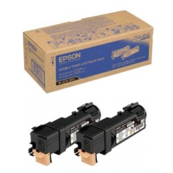 Pack 2 toners noirs Epson pour Aculaser CX29NF / C2900dn / ..., Toner Express : achat en ligne de Pack 2 toners noirs Epson pour