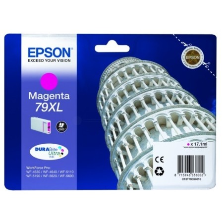Cartouche jet d'encre Epson  79XL - Magenta, Toner Express : achat en ligne de Cartouche jet d'encre Epson  79XL - Magenta pour 