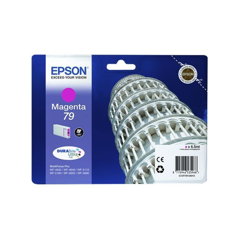 Cartouche jet d'encre Epson 79 - Magenta, Toner Express : achat en ligne de Cartouche jet d'encre Epson 79 - Magenta pour imprim