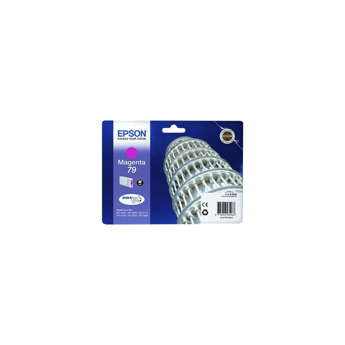 Cartouche jet d'encre Epson 79 - Magenta, Toner Express : achat en ligne de Cartouche jet d'encre Epson 79 - Magenta pour imprim