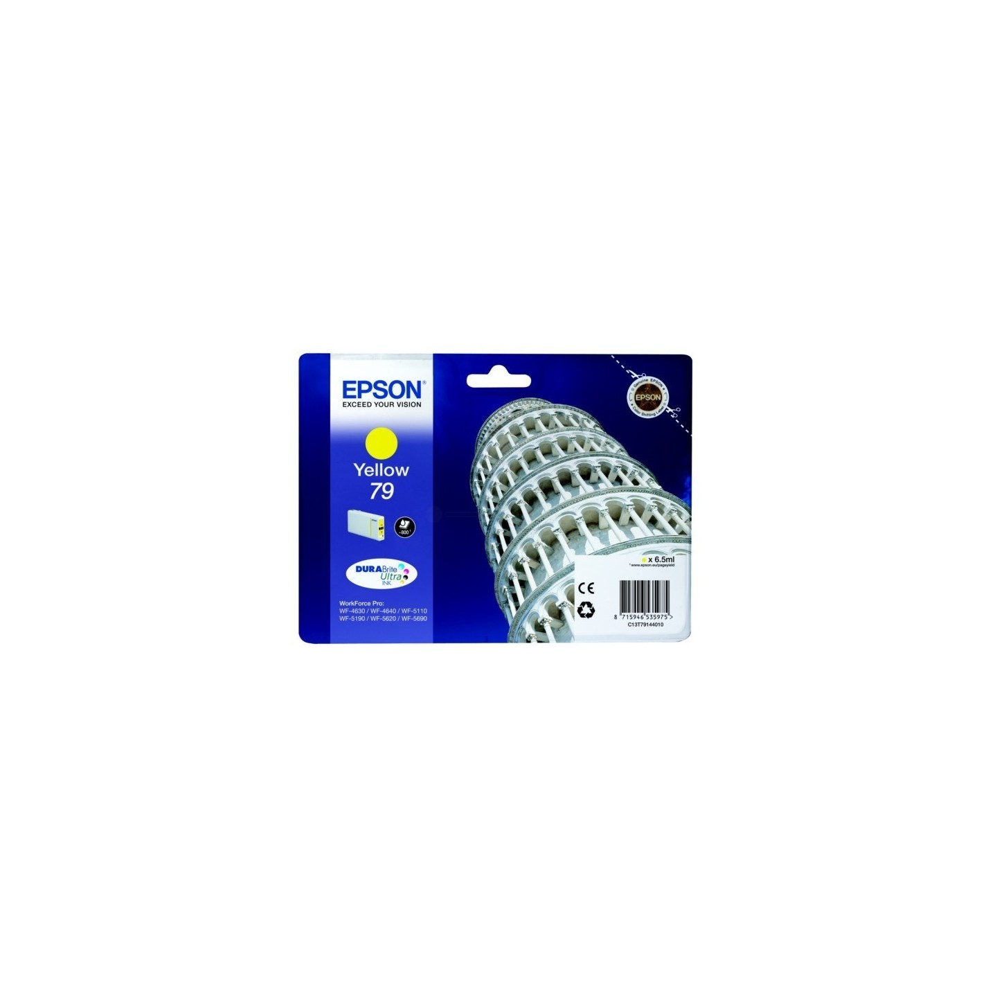 Cartouche jet d'encre Epson 79 - Jaune, Toner Express : achat en ligne de Cartouche jet d'encre Epson 79 - Jaune pour imprimante