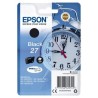 C13T27014010 : Cartouche d'encre noire Epson pour WorkForce 3620/ 3640/7620DTWF .. (n°27) (réveil) (C13T27014012)