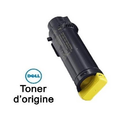 Dell S2825/H825/H625 cartouche de toner jaune capacite standard (2RF0R) (YGWT0)