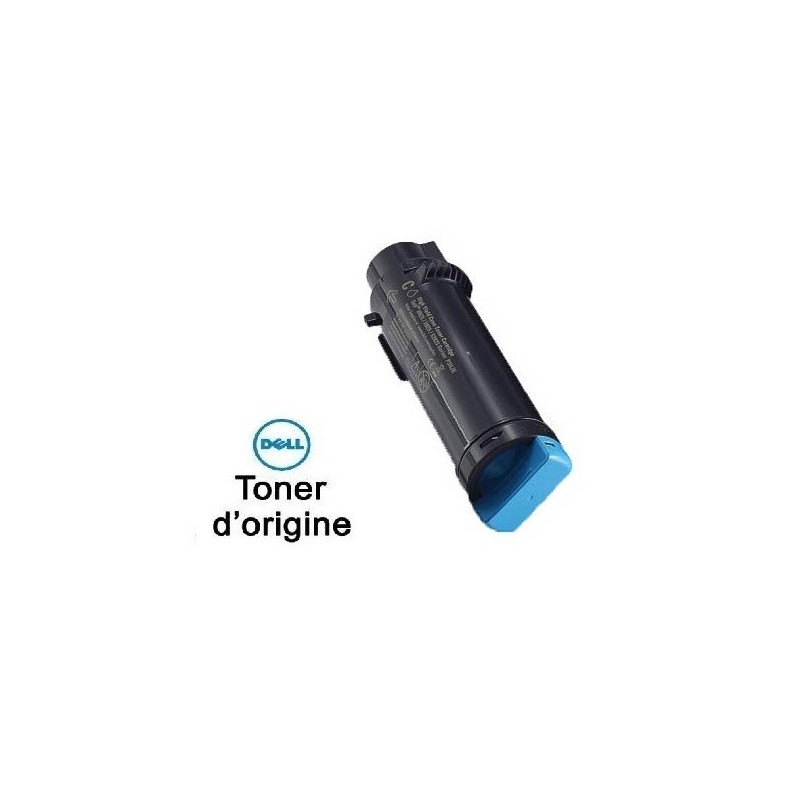 Dell S2825/H825/H625 cartouche de toner cyan capacite standard (WG4T0) (RX3MD)