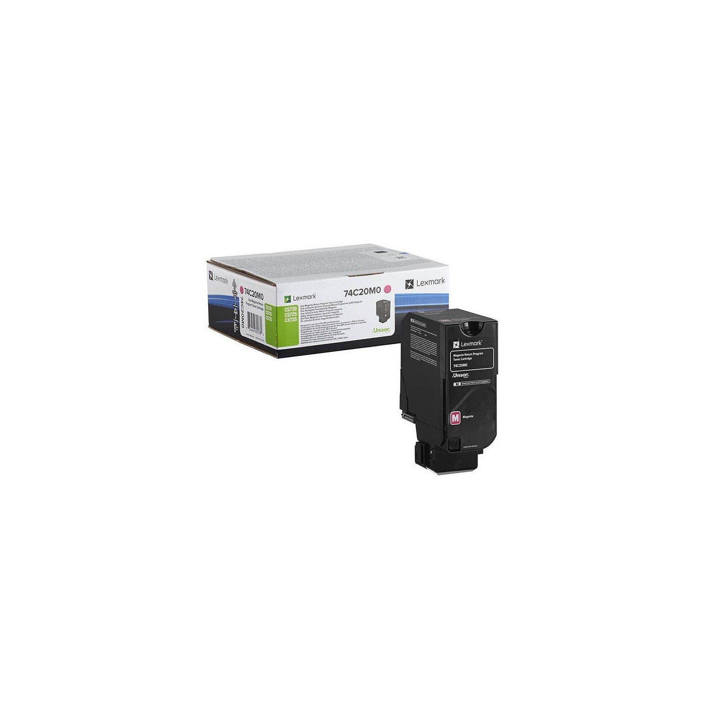 Cartouche de toner Return Program Magenta LEXMARK pour CS720, CS725, CX725 (3K) 