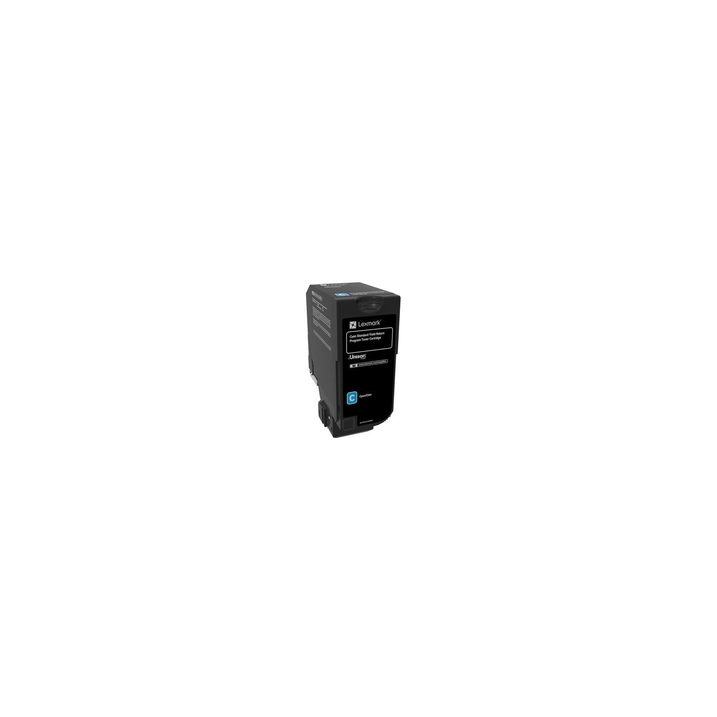 Cartouche de toner Return Program Cyan LEXMARK pour CS720 CS725, CX725  Standard (7K)  