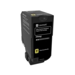 Cartouche de toner Return Program Jaune LEXMARK pour CS720 CS725, CX725  Standard (7K)  