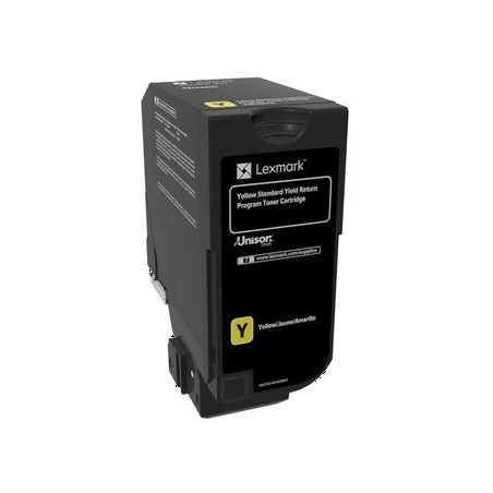 Cartouche de toner Return Program Jaune LEXMARK pour CS720 CS725, CX725  Standard (7K)  