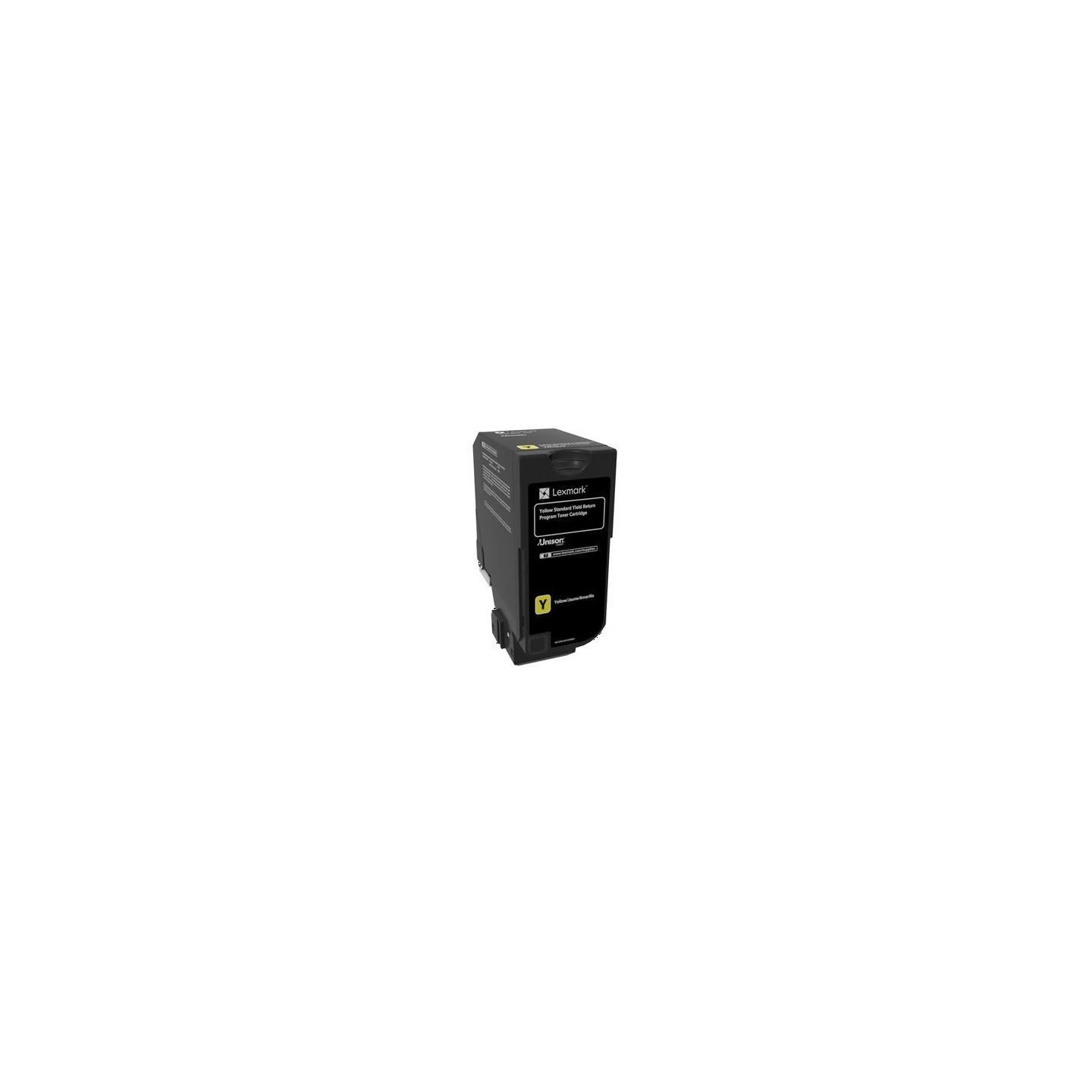 Cartouche de toner Return Program Jaune LEXMARK pour CS720 CS725, CX725  Standard (7K)  