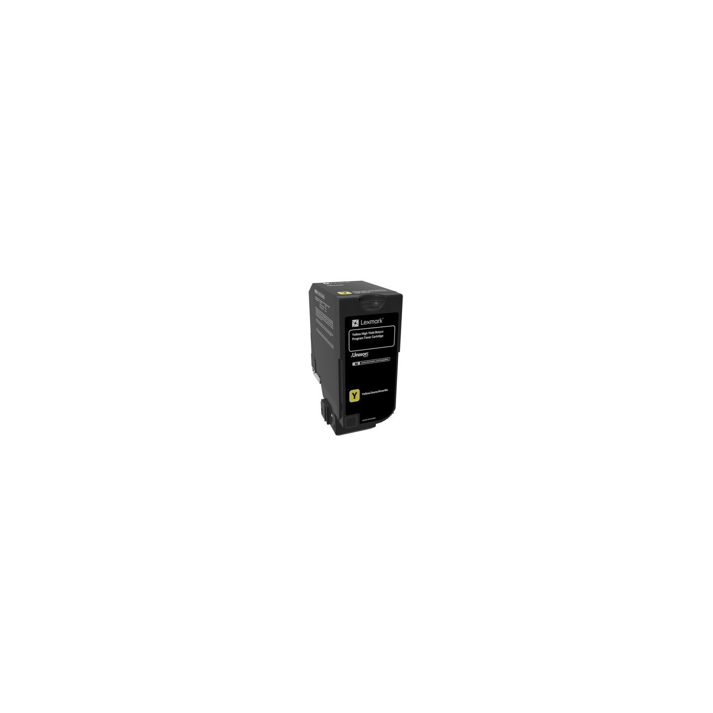 Cartouche de toner Return Program JauneLEXMARK pour CS720, CS725, CX725 Haute Capacité (16k)