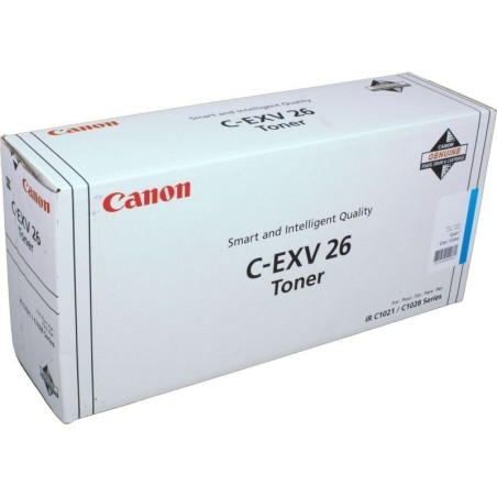 Toner cyan Canon pour IRC1021I  (C-EXV26), Toner Express : achat en ligne de Toner cyan Canon pour IRC1021I  (C-EXV26) pour impr