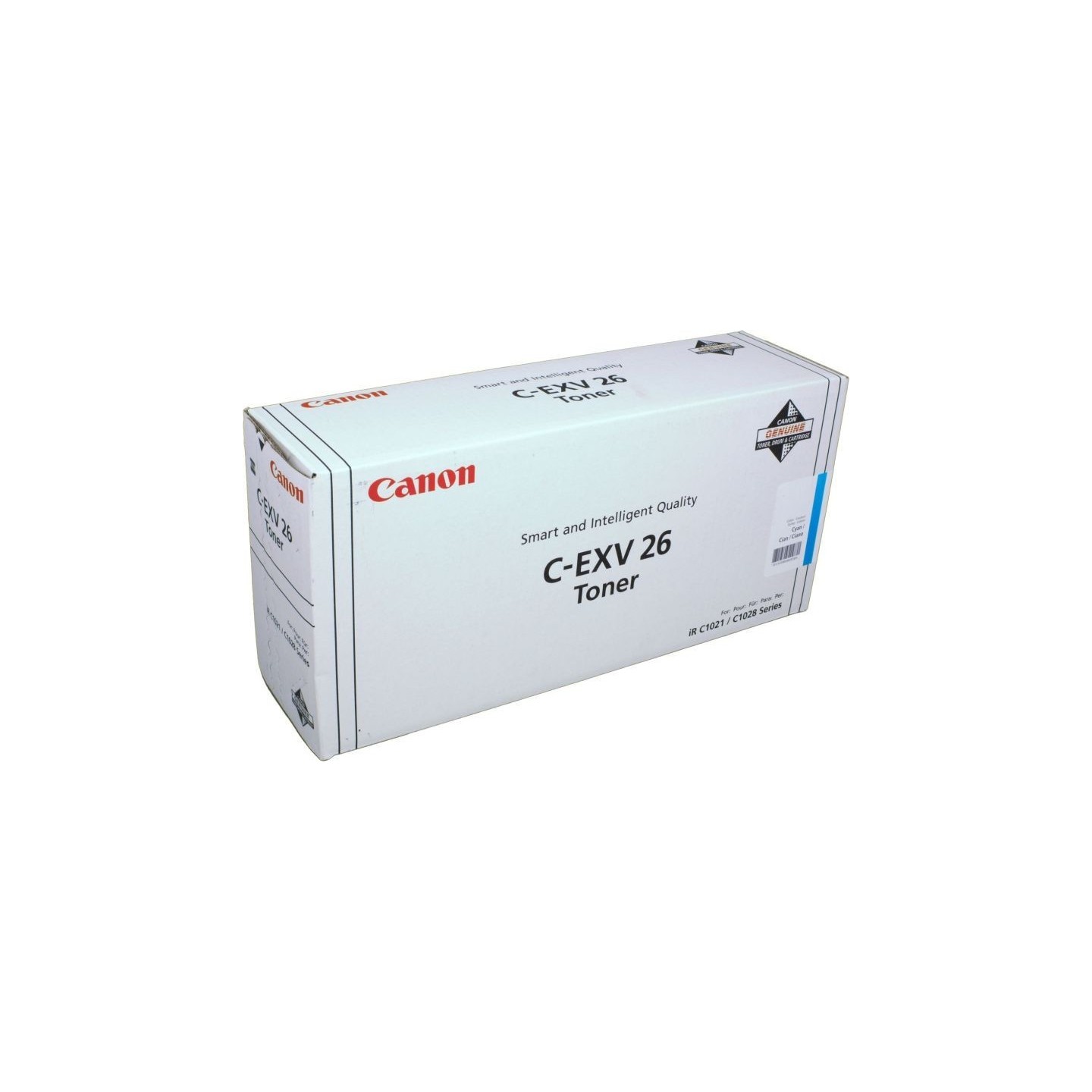 Toner cyan Canon pour IRC1021I  (C-EXV26), Toner Express : achat en ligne de Toner cyan Canon pour IRC1021I  (C-EXV26) pour impr