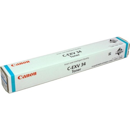 Toner cyan Canon pour IRC 2020 / 2030 (C-EXV34C), Toner Express : achat en ligne de Toner cyan Canon pour IRC 2020 / 2030 (C-EXV