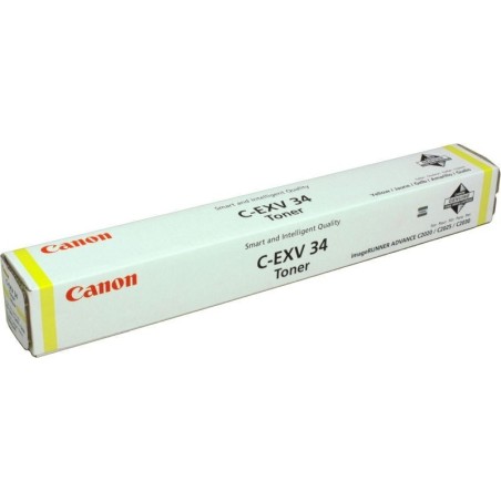 Toner jaune Canon pour IRC 2020 / 2030 (C-EXV34Y), Toner Express : achat en ligne de Toner jaune Canon pour IRC 2020 / 2030 (C-E