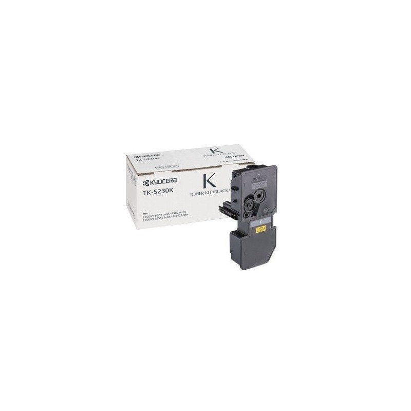 Cartouche Toner noir Kyocera Mita pour Ecosys M5521cdn/ M5521cdw (TK-5230K)