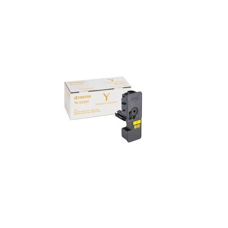 Cartouche Toner Jaune Kyocera Mita pour Ecosys M5521cdn/ M5521cdw (TK-5230Y)