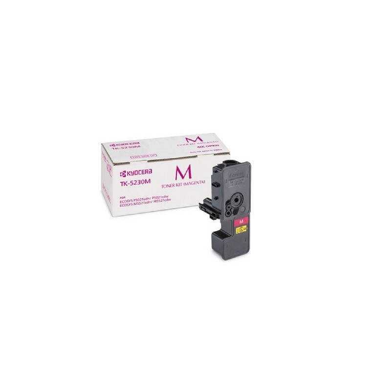 Cartouche Toner Cyan Kyocera Mita pour Ecosys M5521cdn/ M5521cdw (TK-5230C)