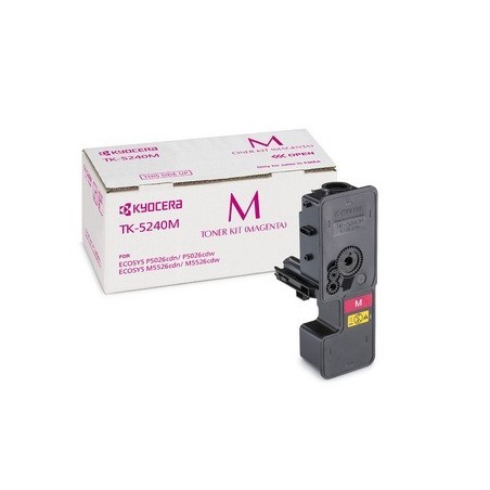 Cartouche Toner Magenta Kyocera Mita pour Ecosys M5526cdn/ M5526cdw (TK-5240M)