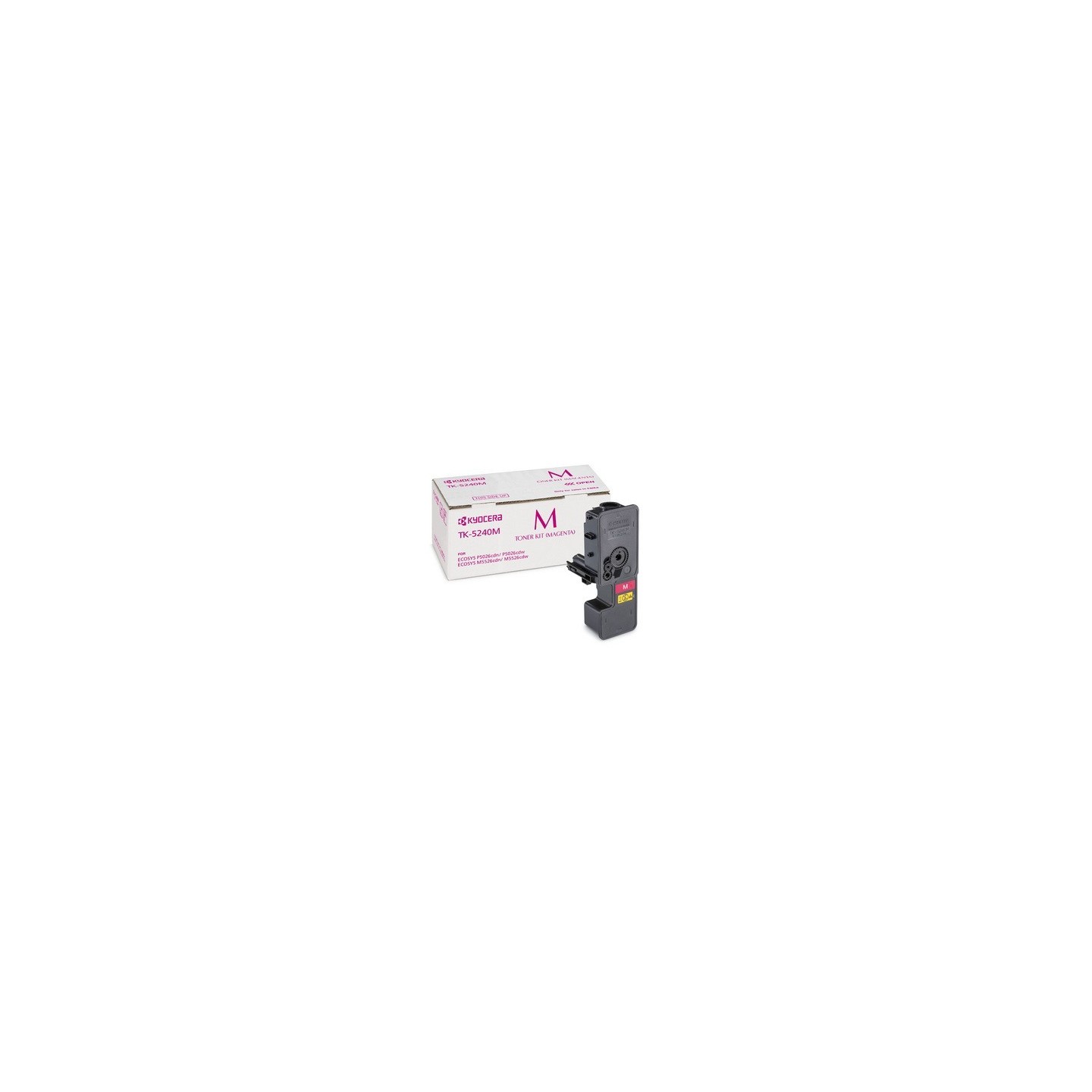 Cartouche Toner Magenta Kyocera Mita pour Ecosys M5526cdn/ M5526cdw (TK-5240M)