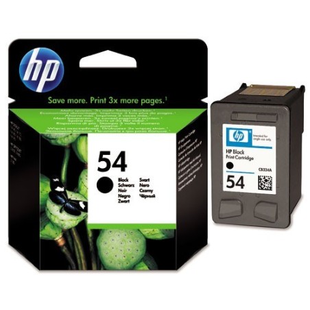 Cartouche d'encre noir HP pour Deskjet F4180 AIO (N°54) en PROMOTION, Toner Express : achat en ligne de Cartouche d'encre noir H