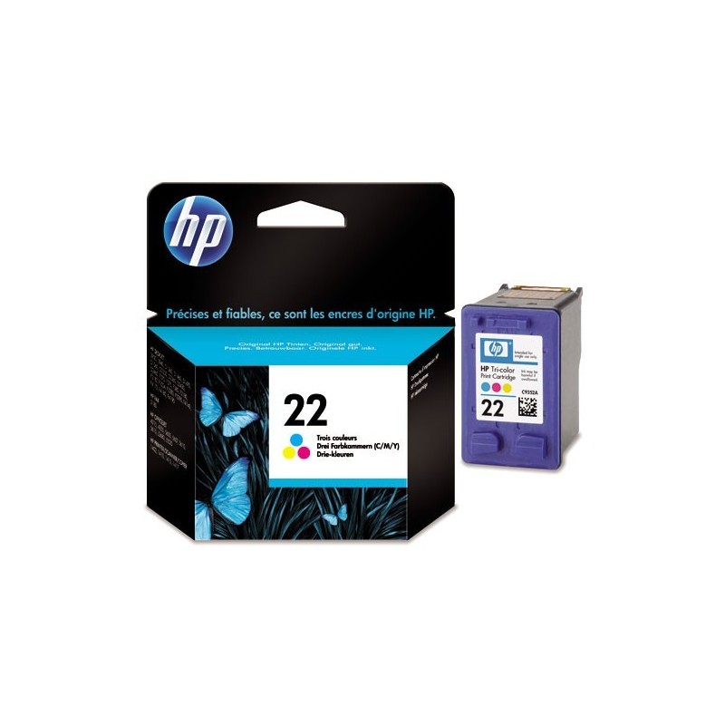 Cartouche Couleur HP pour Deskjet 3910 ... (N°22), Toner Express : achat en ligne de Cartouche Couleur HP pour Deskjet 3910 ... 