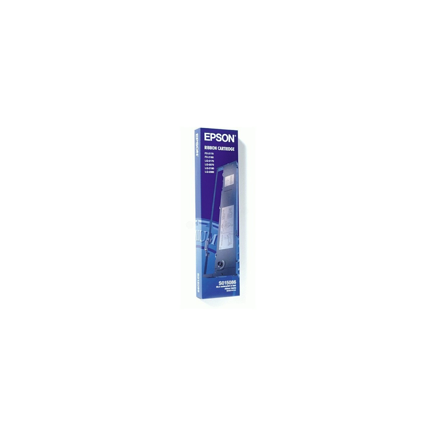 Ruban Matriciel Noir Epson (C13S015086), Toner Express : achat en ligne de Ruban Matriciel Noir Epson (C13S015086) pour impriman
