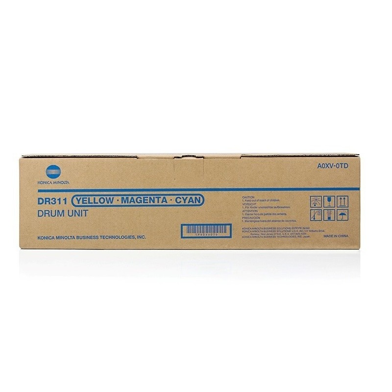 Tambour couleur Konica Minolta pour Bizhub C220 / C280 / C360  (DR-311C), Toner Express : achat en ligne de Tambour couleur Koni