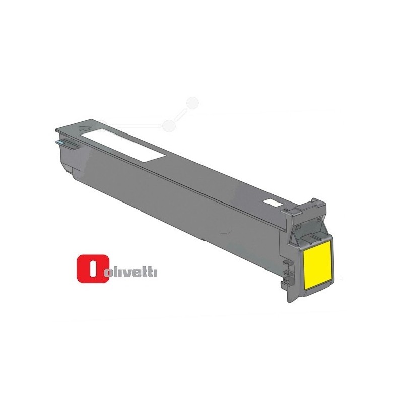 Toner Jaune Original Olivetti pour Multifonction D-color MF350