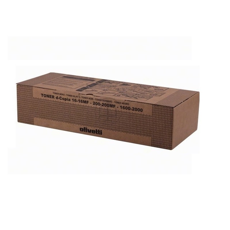 Toner Noir Original Olivetti pour d-COPIA 16 ...