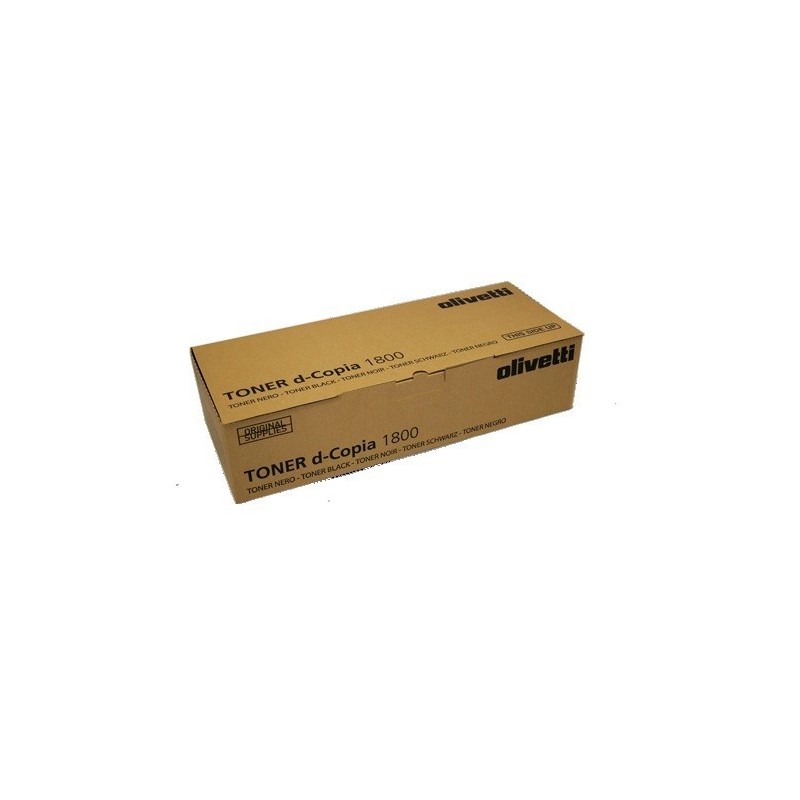 Toner Noir Original Olivetti pour d-COPIA 1800