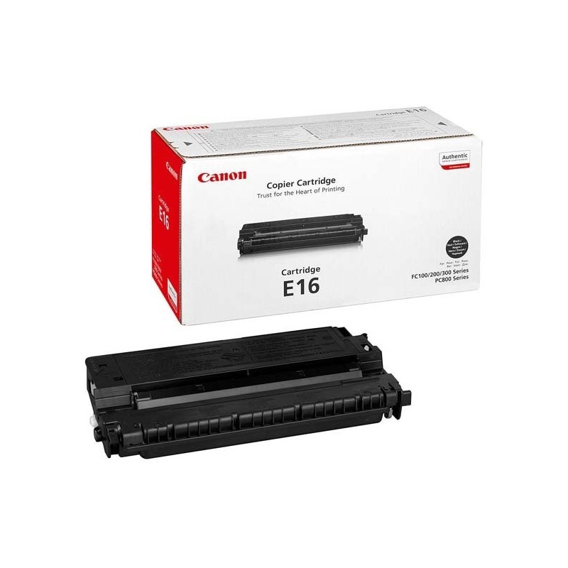 Toner Laser Noir Canon E16 (1492A003BA), Toner Express : achat en ligne de Toner Laser Noir Canon E16 (1492A003BA) pour impriman