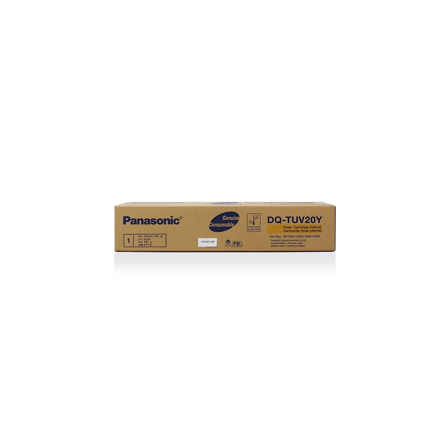 Toner jaune pour Panasonic DPC305 / DPC405 / DPC306 / DPC406, Toner Express : achat en ligne de Toner jaune pour Panasonic DPC30
