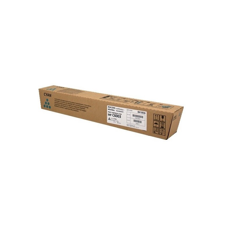 Toner Cyan Ricoh pour Aficio MP C4503 / MP C5503 / MP C6003