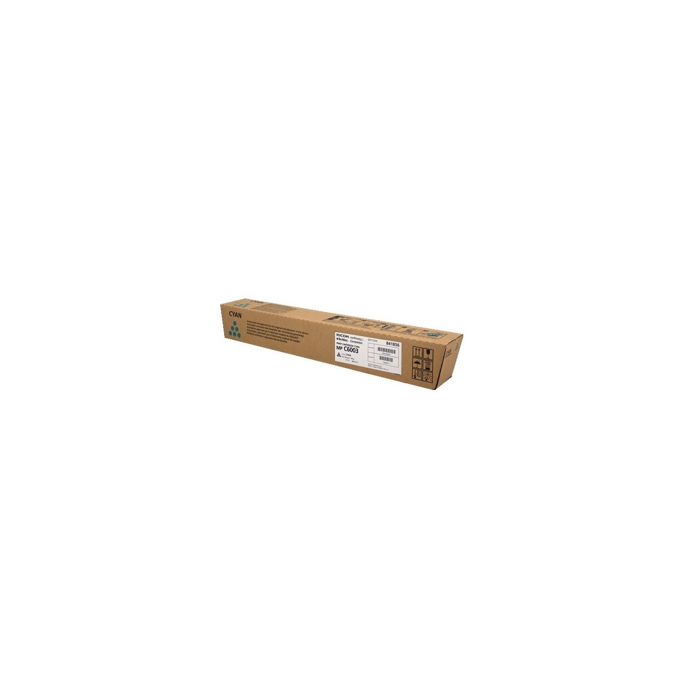 Toner Cyan Ricoh pour Aficio MP C4503 / MP C5503 / MP C6003