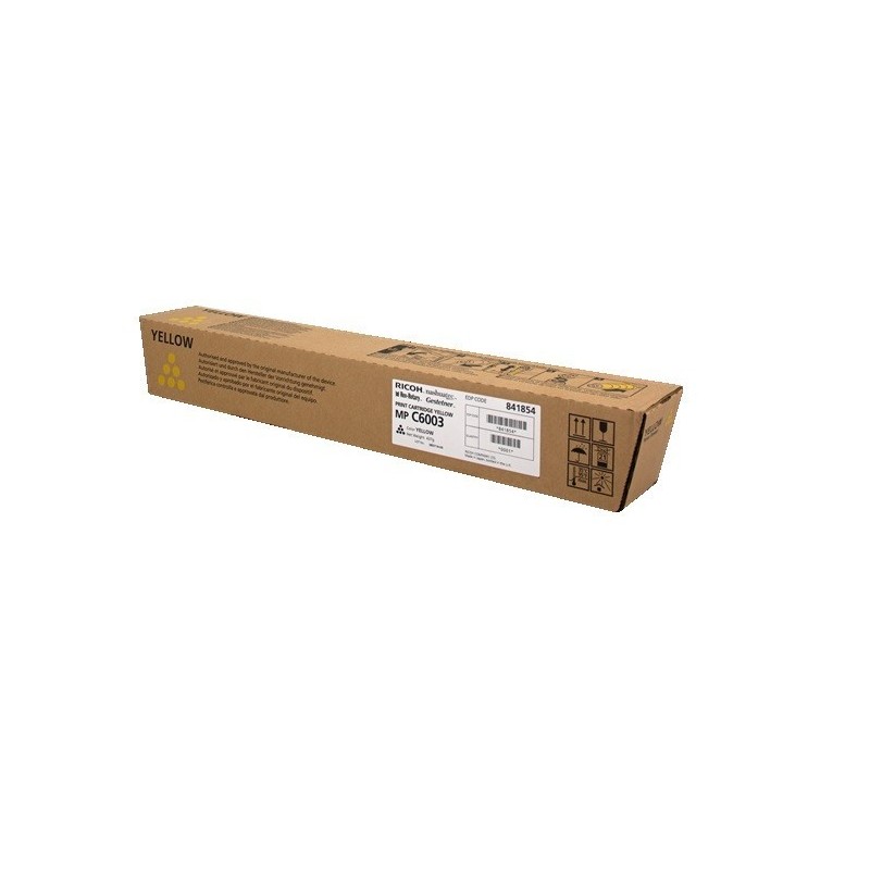 Toner Yellow Ricoh pour Aficio MP C4503 / MP C5503 / MP C6003