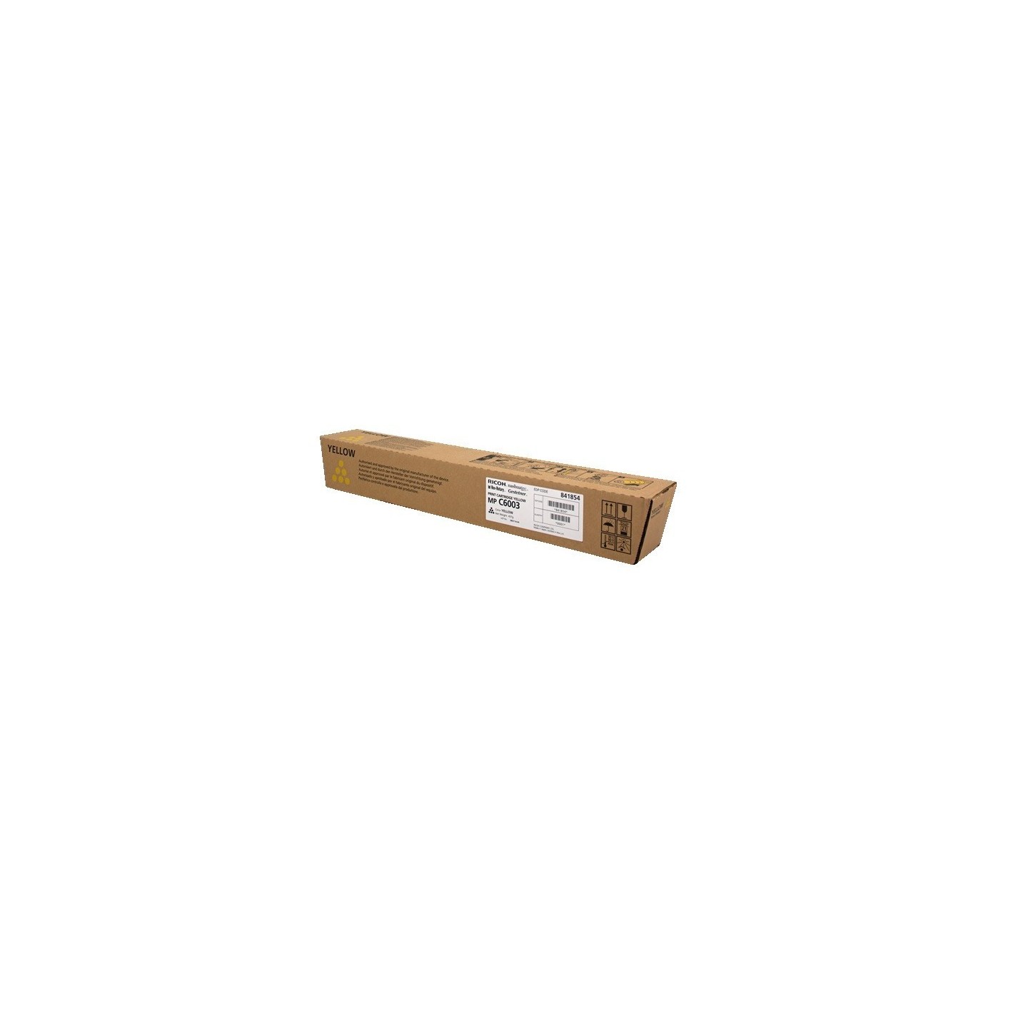 Toner Yellow Ricoh pour Aficio MP C4503 / MP C5503 / MP C6003