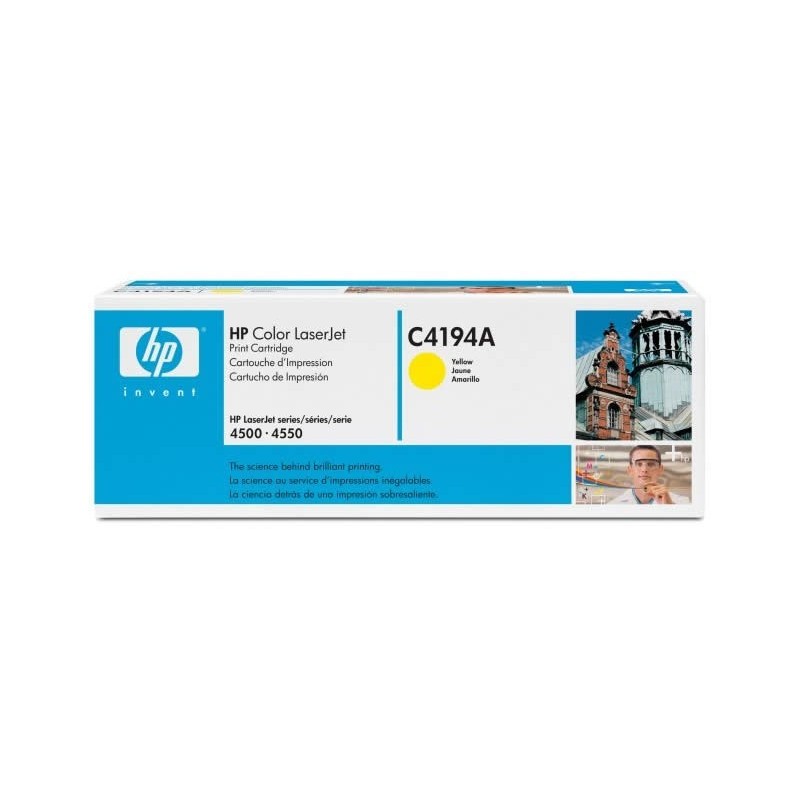 Toner Jaune HP pour Color LaserJet 4500/4550..., Toner Express : achat en ligne de Toner Jaune HP pour Color LaserJet 4500/4550.