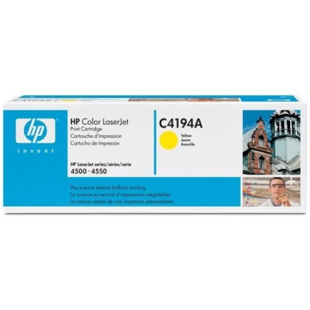 Toner Jaune HP pour Color LaserJet 4500/4550..., Toner Express : achat en ligne de Toner Jaune HP pour Color LaserJet 4500/4550.