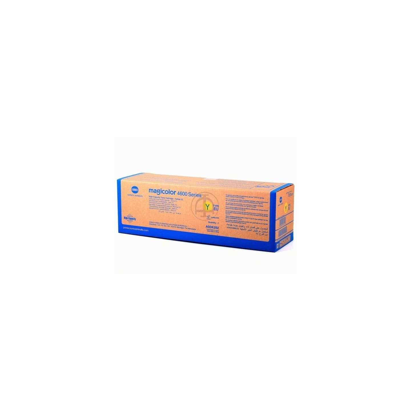 Toner jaune Konica Minolta pour Magicolor 4650E / 4650DN / 4690MF