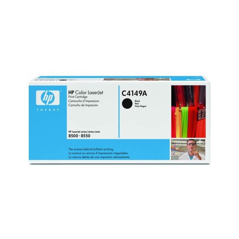 Toner Noir HP pour Color LaserJet 8500/8550 séries, Toner Express : achat en ligne de Toner Noir HP pour Color LaserJet 8500/855
