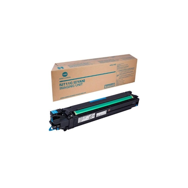 Unité tambour cyan Konica Minolta pour Bizhub C654 / C754... (IU711C)