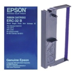 Ruban Matriciel Noir Epson (C43S015092-C43S015371) (ERC-32B), Toner Express : achat en ligne de Ruban Matriciel Noir Epson (C43S