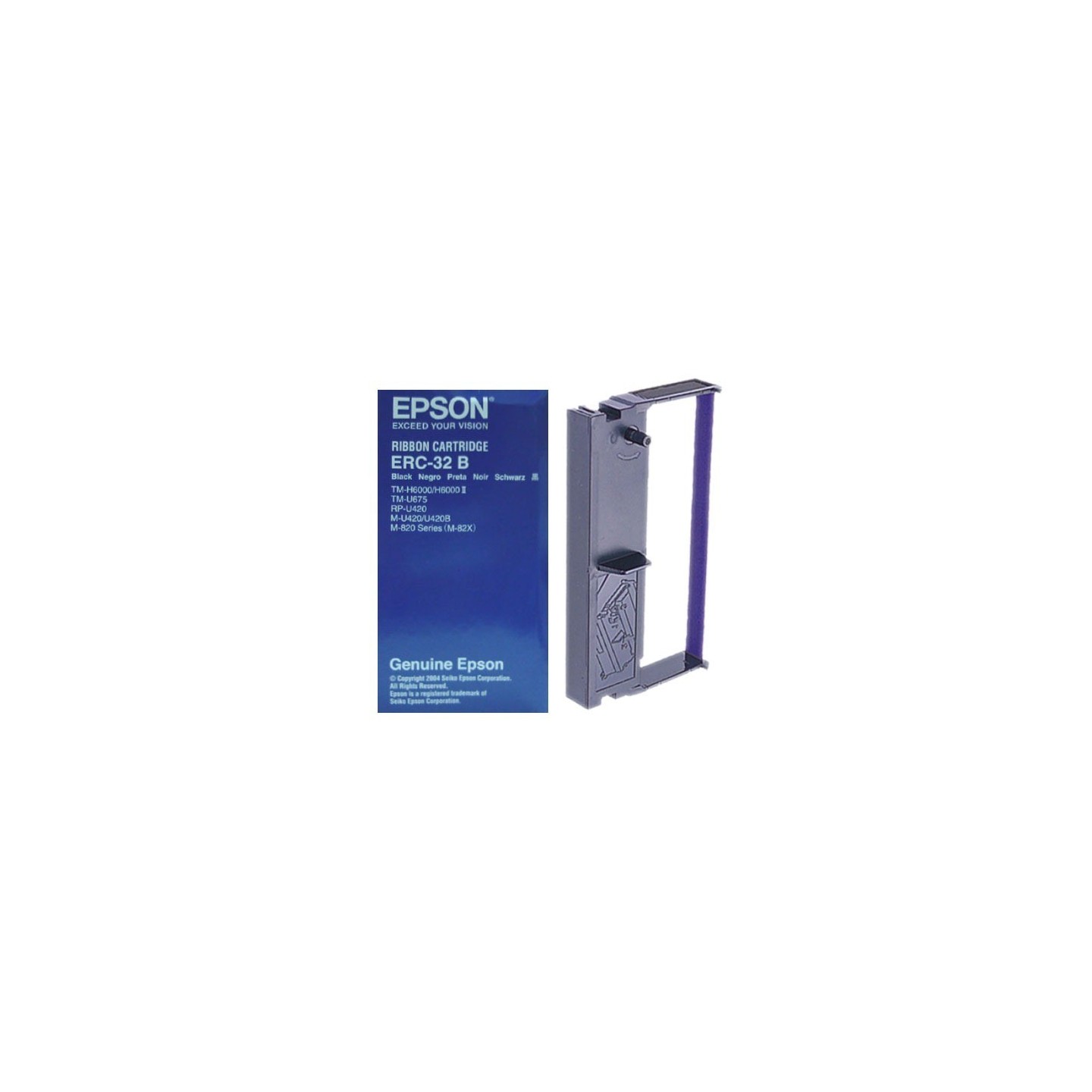 Ruban Matriciel Noir Epson (C43S015092-C43S015371) (ERC-32B), Toner Express : achat en ligne de Ruban Matriciel Noir Epson (C43S