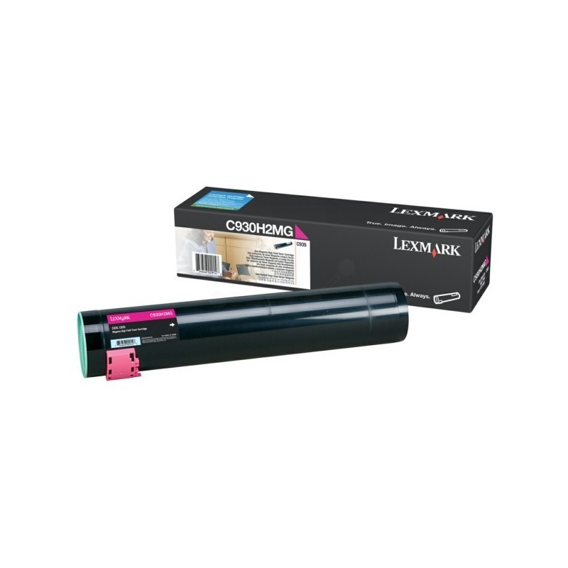 Toner magenta longue durée Lexmark pour C935 ..., Toner Express : achat en ligne de Toner magenta longue durée Lexmark pour C935
