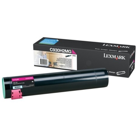 Toner magenta longue durée Lexmark pour C935 ..., Toner Express : achat en ligne de Toner magenta longue durée Lexmark pour C935