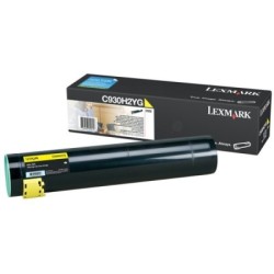 Toner jaune longue durée Lexmark pour C935 ..., Toner Express : achat en ligne de Toner jaune longue durée Lexmark pour C935 ...