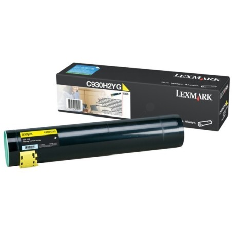 Toner jaune longue durée Lexmark pour C935 ..., Toner Express : achat en ligne de Toner jaune longue durée Lexmark pour C935 ...