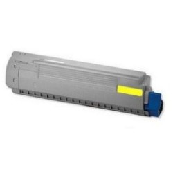 Toner jaune générique pour Oki C831 / C841